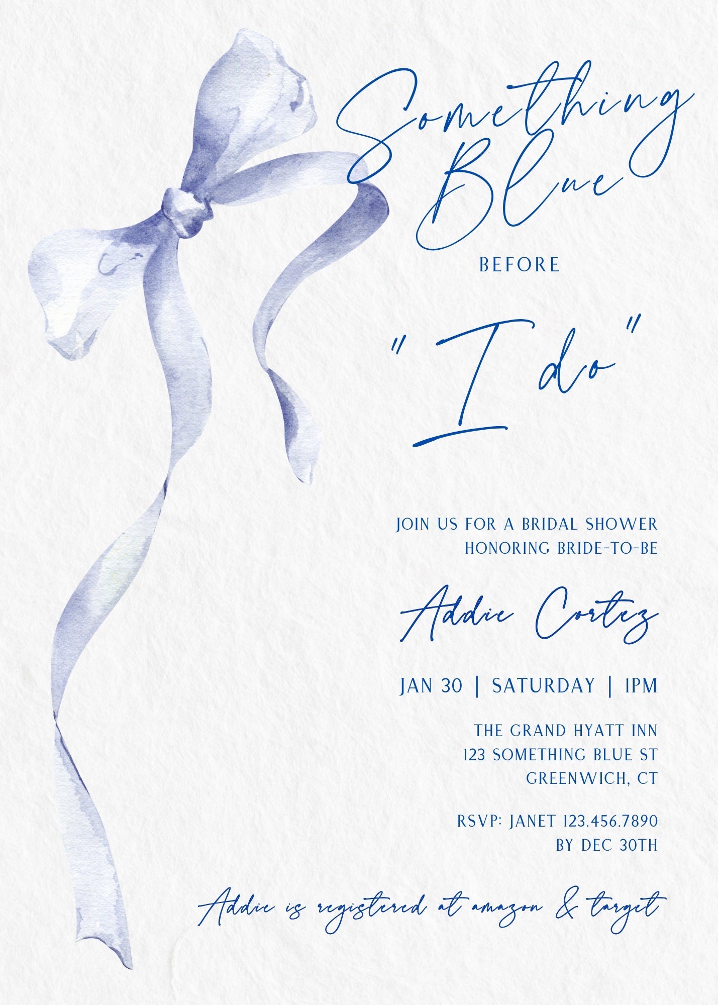 Engagements, Weddings, Bridal Showers, Baby Showers